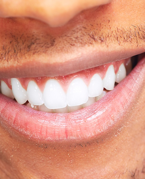 Closeup of a man smiling